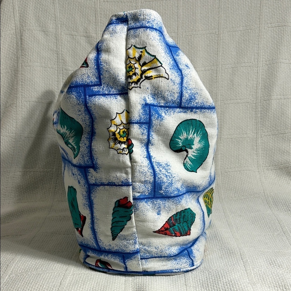 Colorful Seashell Patterned Tote Bag - Picture 5 of 13